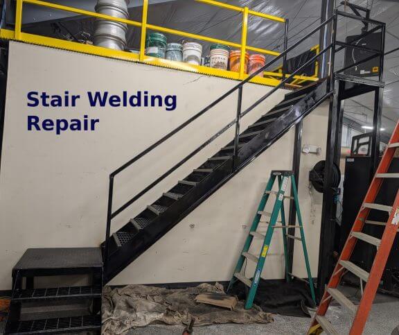 iron Stairs welding repair Blakes Repair Services Welder Baltimore Maryland