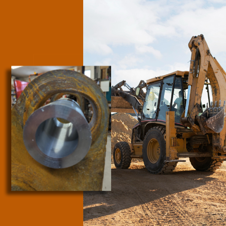 onsite line boring services Washington DC, Baltimore, heavy duty equipment, construction machinery repair bores