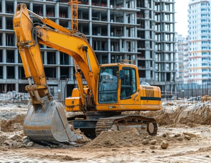 heavy construction equipment heavy duty equipment that needs line boring repair